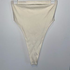 High Leg Staples Bodysuit